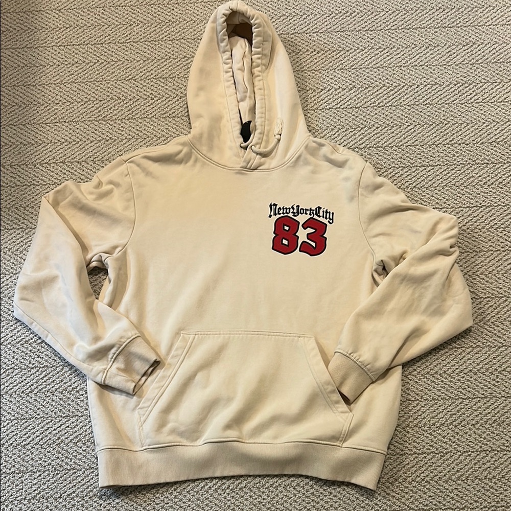 Men's Cream Hoodie